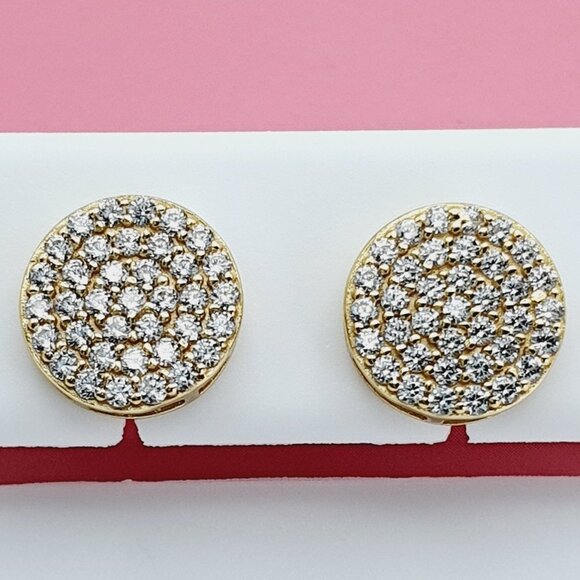 "925 Sterling Silver Cubic Zirconia Earrings, U19254627 - Picture 9 of 11